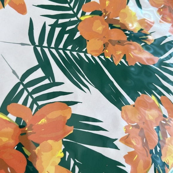 Indigo Unbreakable 14” Large Floral Plates/Tray Set of 4 - Picture 7 of 10